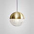 Lens Flair Chandelier 3 by Lee Broоm Gold