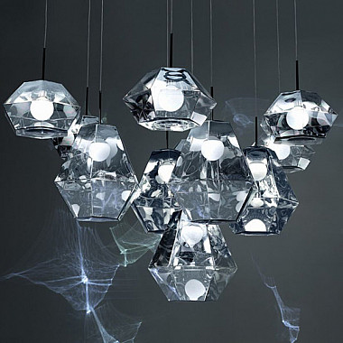 Светильник Cut Short Pendant Chrome by Tom Dixon