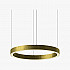 Luminous Horizontal Ring D70 Brass