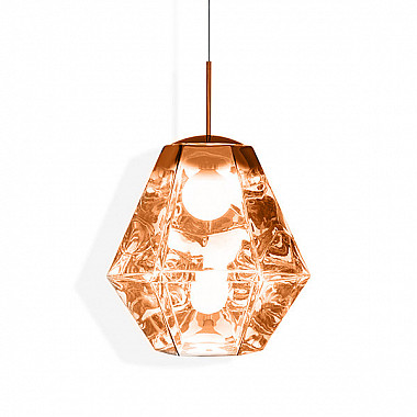 Светильник Cut Tall Pendant Copper by Tom Dixon