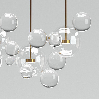 Светильник Bolle Linear 14 Bubbles by Giapato & Coombes