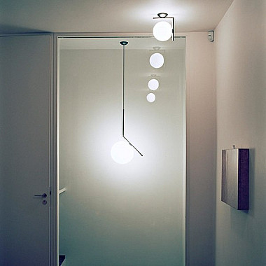 Светильник Flos IC Lighting S2 Chrome Pendant Lamp by Michael Anastassiades