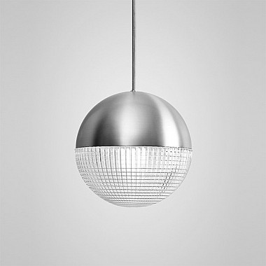 Lens Flair Chandelier 3 by Lee Broоm Chrome