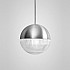 Lens Flair Chandelier 3 by Lee Broоm Chrome