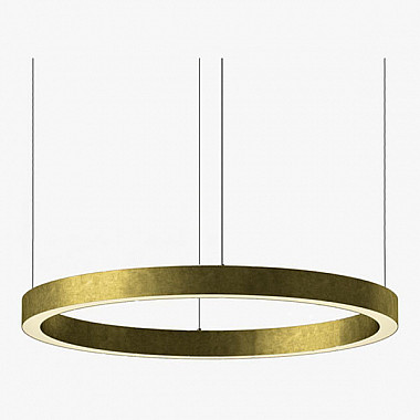 Luminous Horizontal Ring D90 Brass