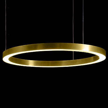Luminous Horizontal Ring D90 Brass