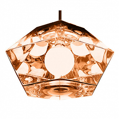 Светильник Cut Short Pendant Copper by Tom Dixon