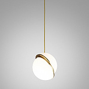 Crescent Light by Lee Broоm D30 Gold