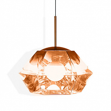 Светильник Cut Short Pendant Copper by Tom Dixon