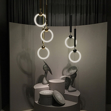 Светильник Ring Light Gold by Lee Broom D20