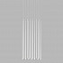 Vibia Slim 13 White Rectangle Mini by Jordi Vilardell