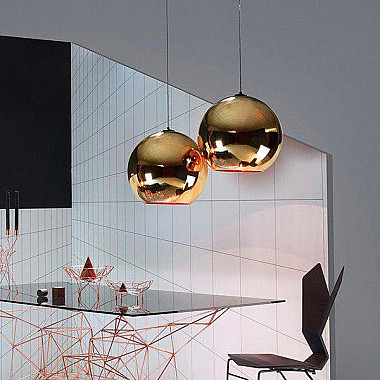 Copper Bronze Shade by Tom Dixon D30 светильник