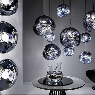 Melt Chrome D38 by Tom Dixon светильник подвесной