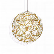 Светильник Etch Web Gold by Tom Dixon D90