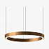 Luminous Horizontal Ring D80 Copper