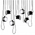 Светильник подвесной Flos Aim 7 Black by Ronan & Erwan Bouroullec