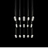 Светильник Algorithm Mini 7 Pendant By Vibia