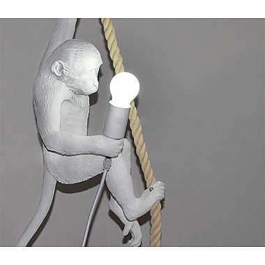 Monkey Lamp White Left Светильник Подвесной
