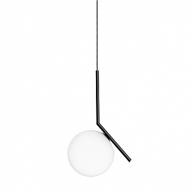 Светильник Flos IC Lighting S Black Pendant Lamp by Michael Anastassiades