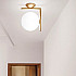 IC Lighting Flos Wall 1 Gold светильник настенно-потолочный