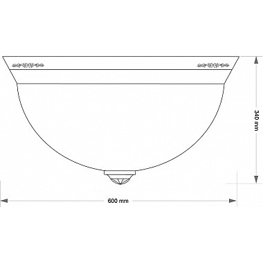 Потолочный светильник Bellagio BEL-PL-3(Z)CR