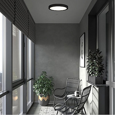 Потолочный светильник Extraslim 10227/24 Black
