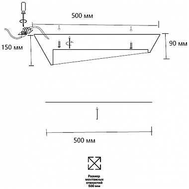 Потолочный светильник Apex 7693/60L