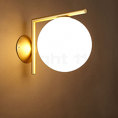 IC Lighting Flos Wall 1 Gold светильник настенно-потолочный