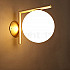 IC Lighting Flos Wall 1 Gold светильник настенно-потолочный