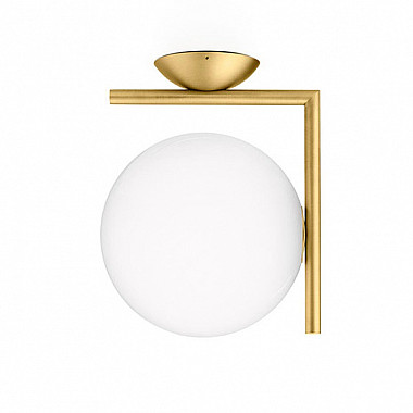 IC Lighting Flos Wall 1 Gold светильник настенно-потолочный