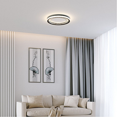 Потолочный светильник Parafe 40023/1 LED серый