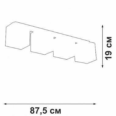 Потолочный светильник V2879-1/4PL