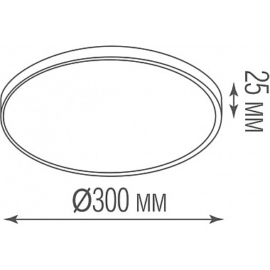 Потолочный светильник Disco DL20171R24NW1W