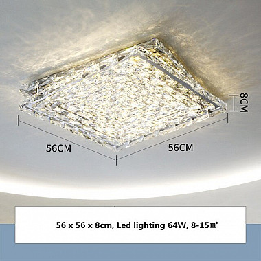 Потолочный светильник Glissando MZ056C chrome