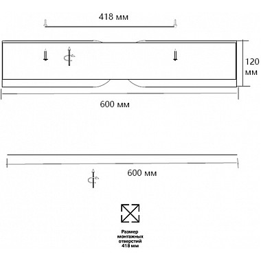 Потолочный светильник Coraggio 7721/100L