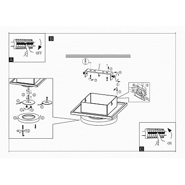 Потолочный светильник Cisterno 94484