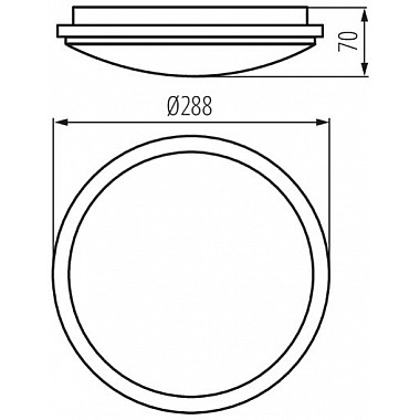 Потолочный светильник ORTE 29161