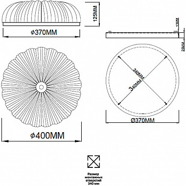 Потолочный светильник Tesoro 7719/48L
