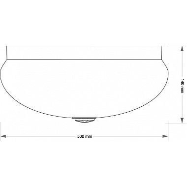 Потолочный светильник Bellagio Modern BEL-MOD-PL-3(N)CR