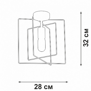 Потолочный светильник V3793-8/1PL