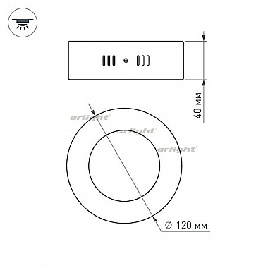 Потолочный светильник SP 018854