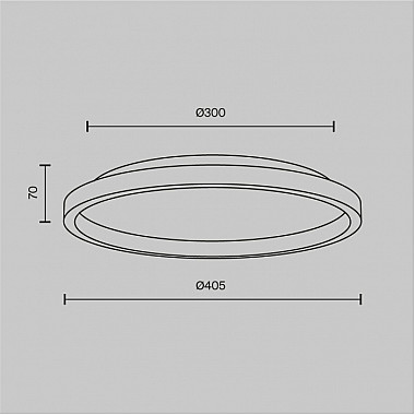 Потолочный светильник Orign MOD311CL-L27B3K