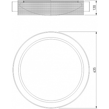 Потолочный светильник Imperio 90287/1 белый/серебро Smart