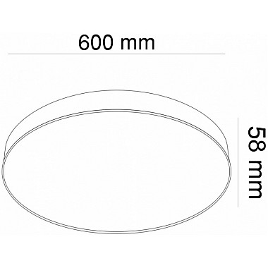 Потолочный светильник Zon C032CL-L96W3K