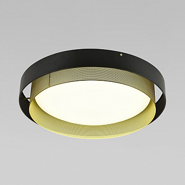 Потолочный светильник Imperio 90287/1 чёрный/золото Smart