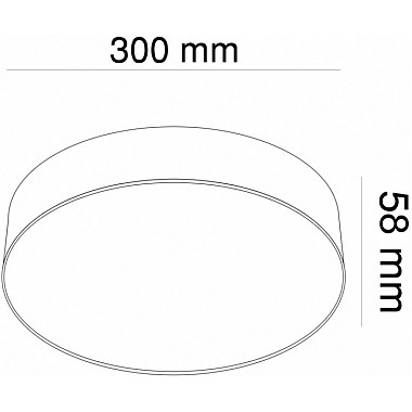 Потолочный светильник Zon C032CL-L43W3K