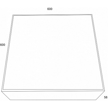 Потолочный светильник Zon C067CL-L96B4K