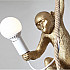 Monkey Lamp Gold Right Светильник Подвесной