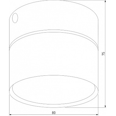 Потолочный светильник Space 3398 Space Black