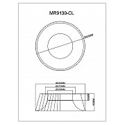 Потолочный светильник Tethys MR9130-CL